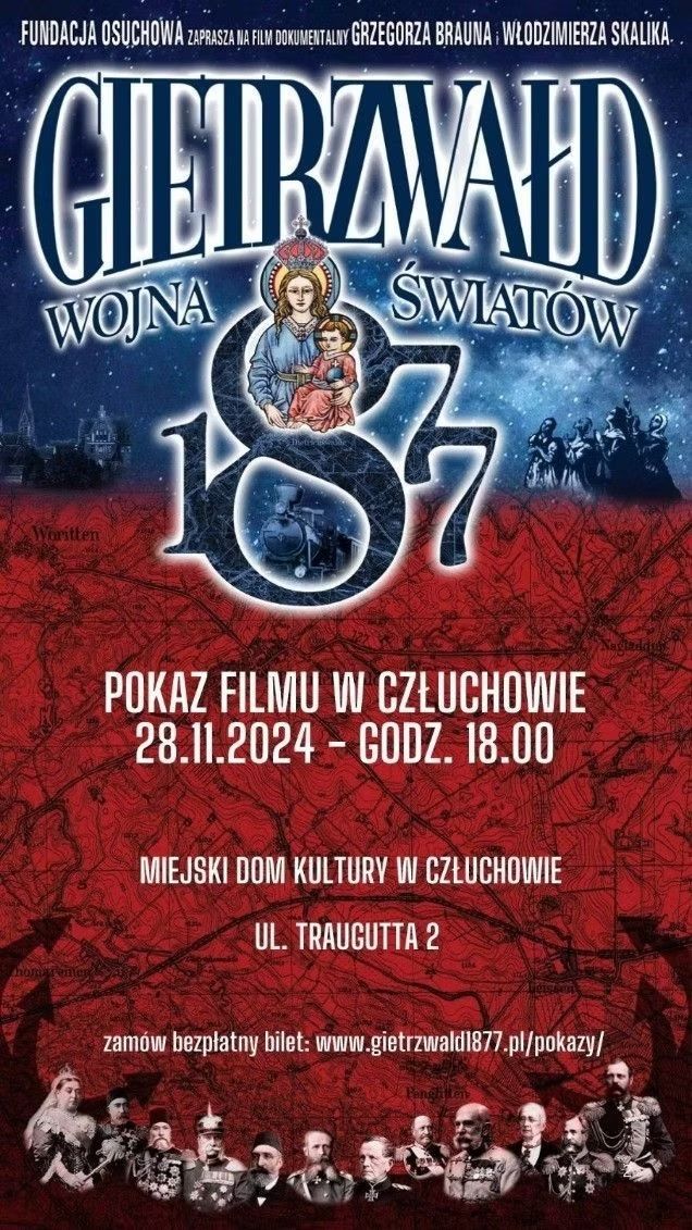 Gietrzwałd 1877 - pokaz w Człuchowie