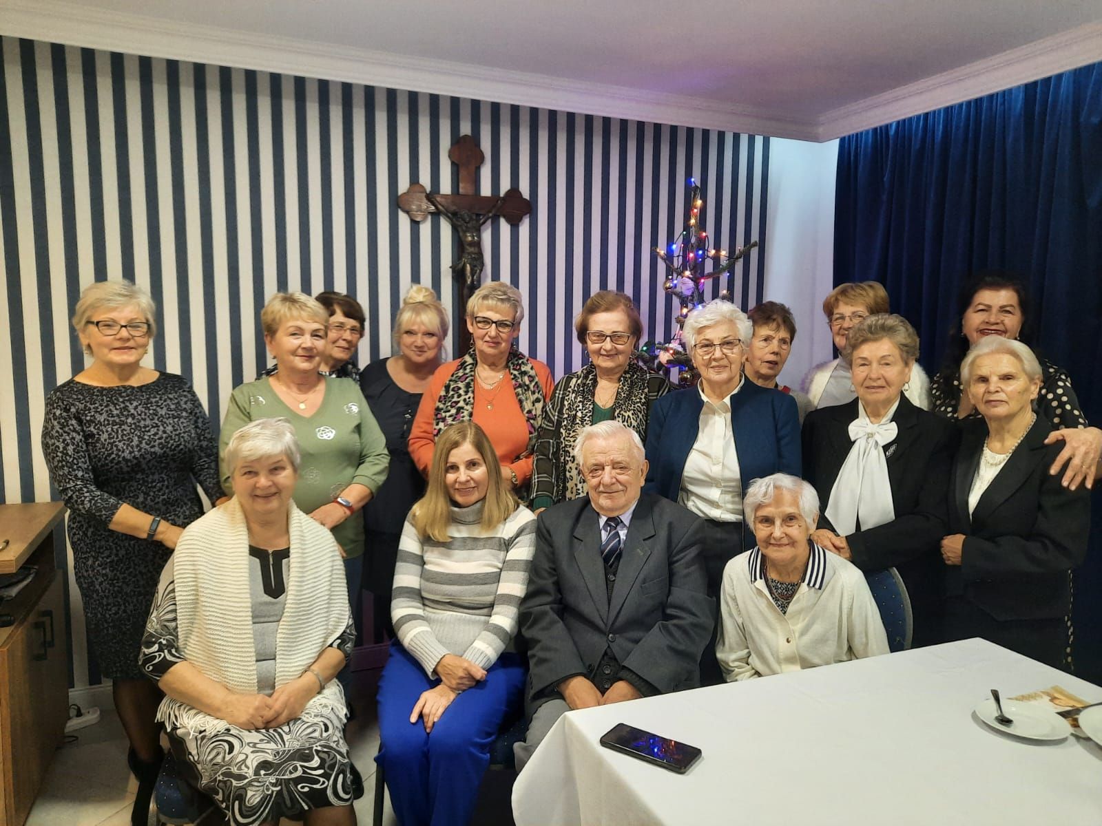 Spotkanie wigilijne Kręgu Biblijnego i Klubu Seniora
