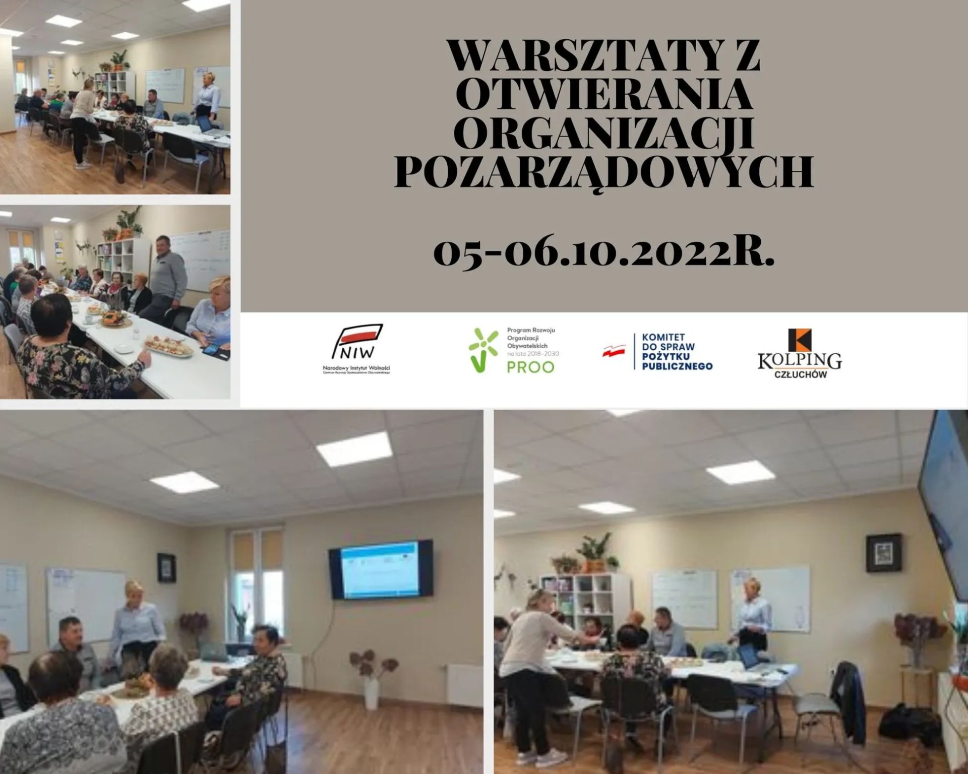 Warsztaty - Otwieranie organizacji pozarządowych cz.4