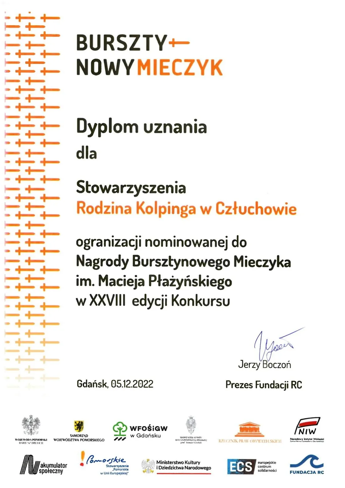 28 Gala Nagród Bursztynowego Mieczyka