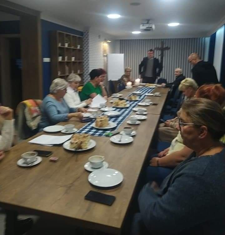 Zebranie członków Stowarzyszenia Rodzina Kolpinga w Człuchowie